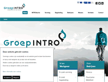 Tablet Screenshot of groepintro.be